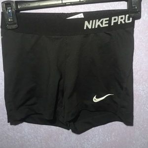 Black dri-fit spandex